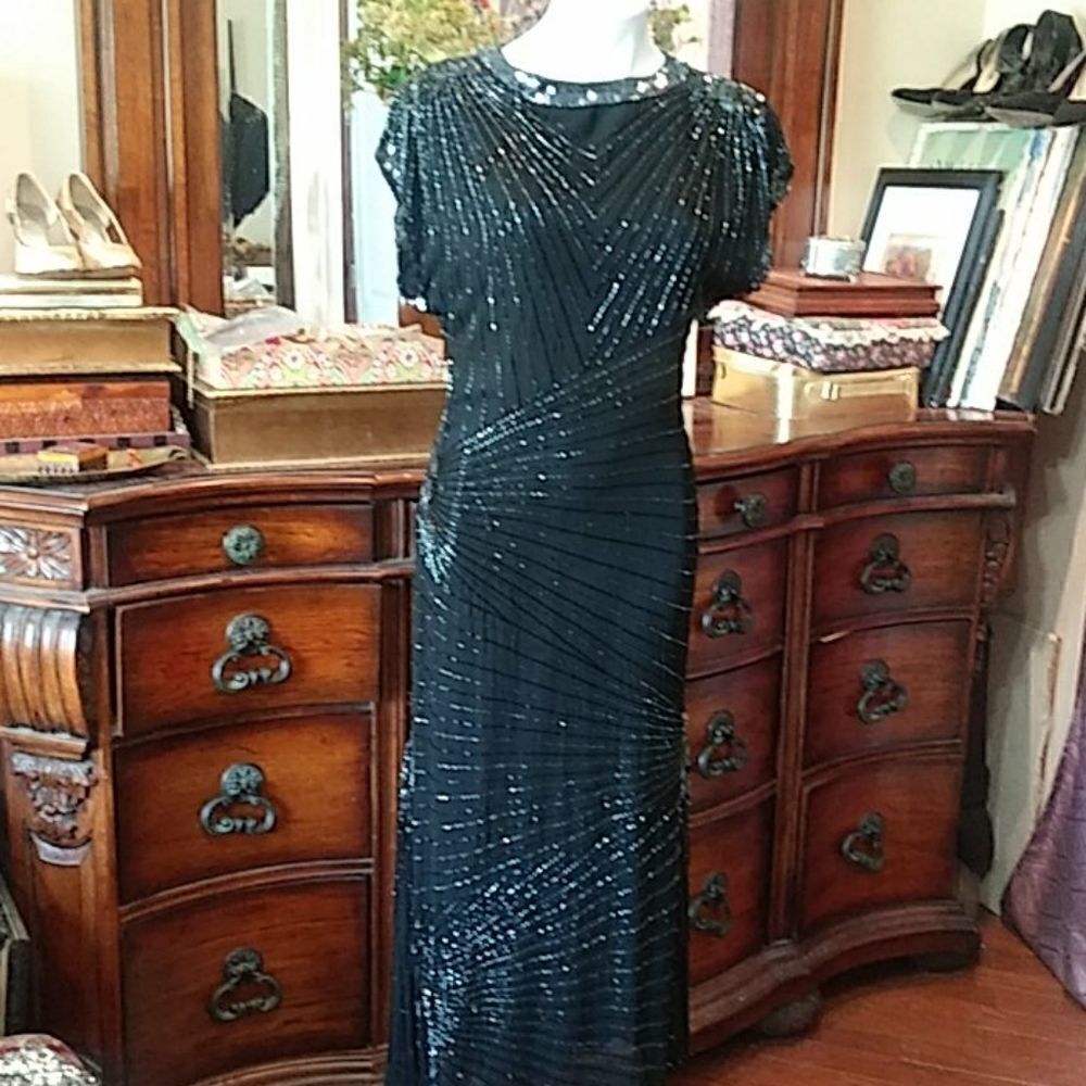 Nite lite Black dress 